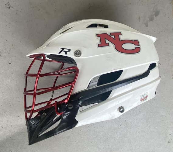 White Used Adult Player's Cascade R Helmet