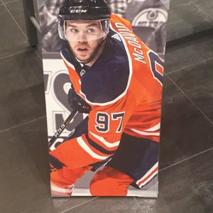 Connor McDavid Edmonton Oilers  14 X 28 Canvas