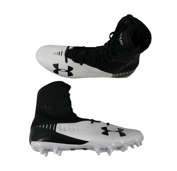 Under Armour Mens Highlight Select MC Black/White Football Cleats 3000413-001//FC4-SC013