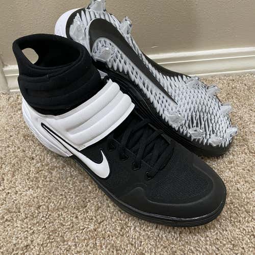 Nike Alpha Huarache Elite 2 Mid MCS TPU Baseball Cleats BQ8034-002 Men’s Size 10.5