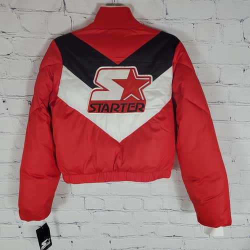 Red Women's Adult New Medium Starter Jacket