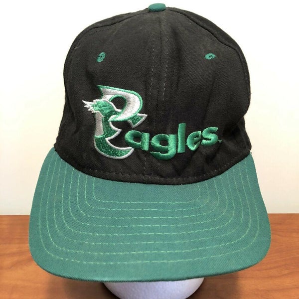 Vintage Philadelphia Eagles 1990s Green Snapback NFL Hat Cap 