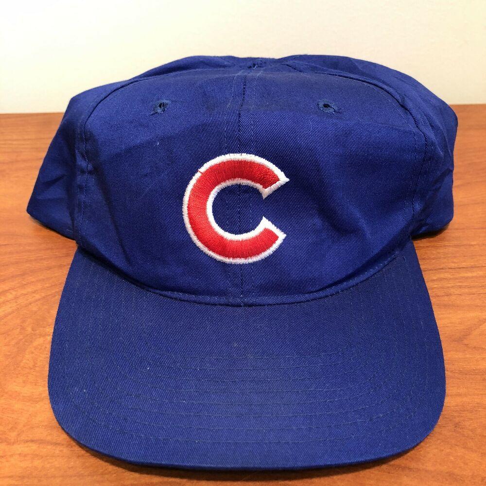 Chicago Cubs Hat Snapback Cap Blue 