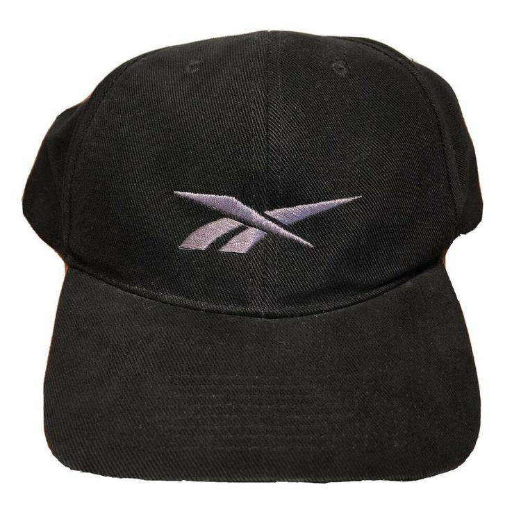 black reebok cap