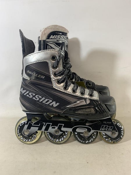 Used Mission Nl56 Roller Hockey Skates Size 1