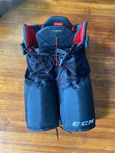 Black Senior Large CCM JetSpeed FT390 Hockey Pants