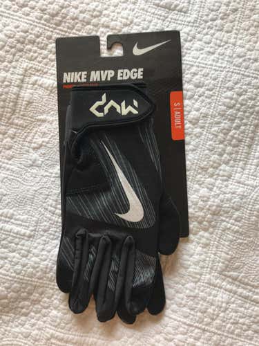 NEW Nike MVP Edge Batting Gloves (Adult Small)