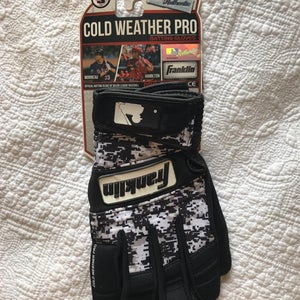 NEW Franklin Cold Weather Pro Batting Gloves (Adult Small)