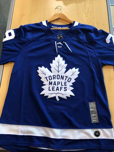 Blue New Men's Adult Large Nylander Leafs Adidas Jersey