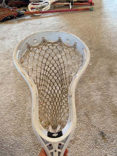 White Used Attack & Midfield Strung Mark 2 Head