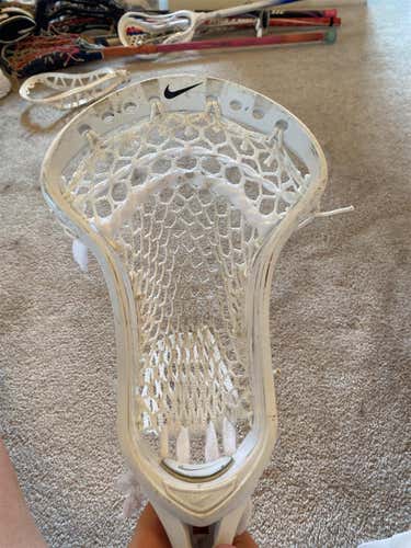 White Used Attack & Midfield Strung CEO Head