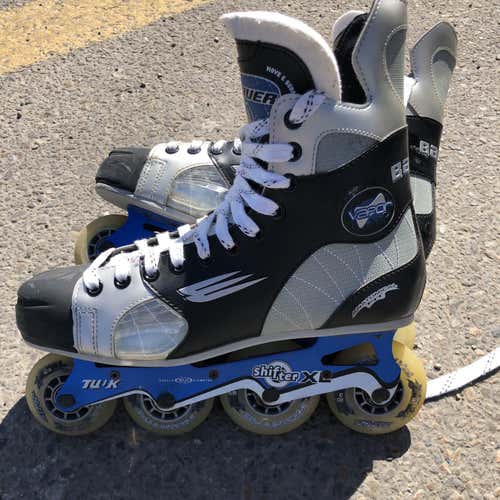Bauer Vapor Size 9D Inline Hockey Skates, Excellent Condition!