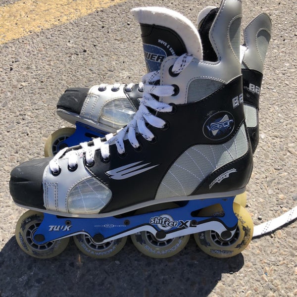 Bauer Vapor Size 9D Inline Hockey Skates, Excellent Condition!
