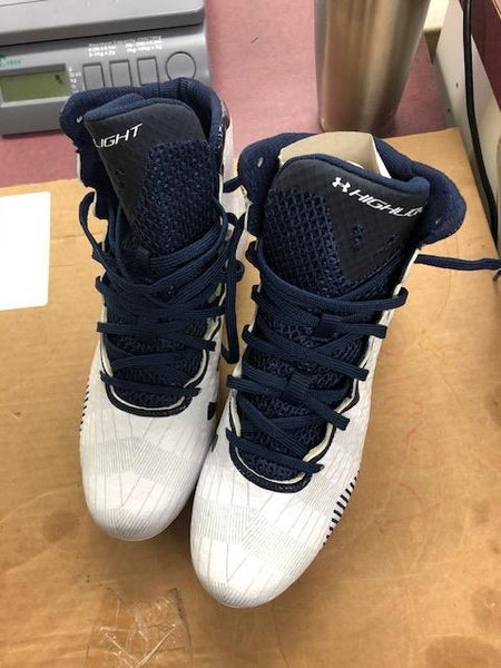 NEW WHT/NAVY HIGHLIGHT MC CLEATS SIZES 5.5 TO 9.5 WOMENS