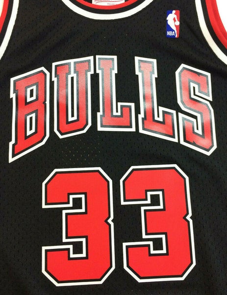 Scottie Pippen Chicago Bulls Authentic Red Medium Mitchell & Ness
