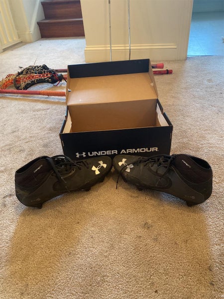 Black Men's Detachable Cleats Low Cut