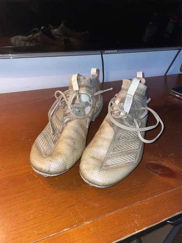 White Adult Size 12 (Women's 13) Adidas