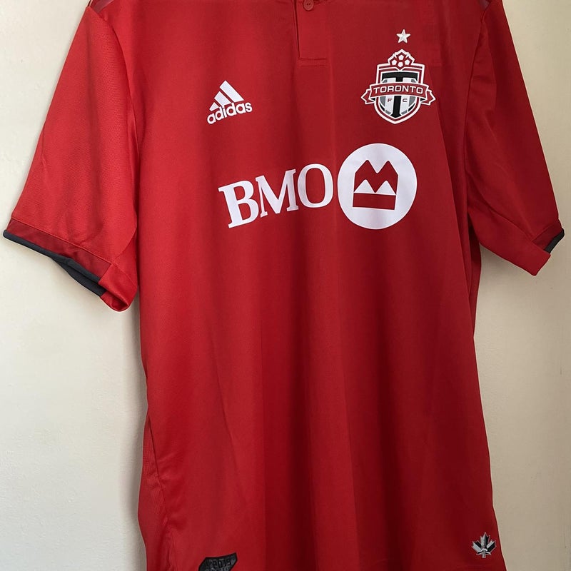 2019 Adidas Men’s Authentic Player Issue Toronto FC Home Soccer Jersey Large