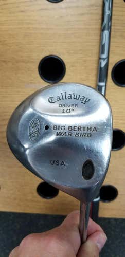 Used Callaway Bb Warbird S2h2 10.0 Degree Steel Regular Golf Drivers