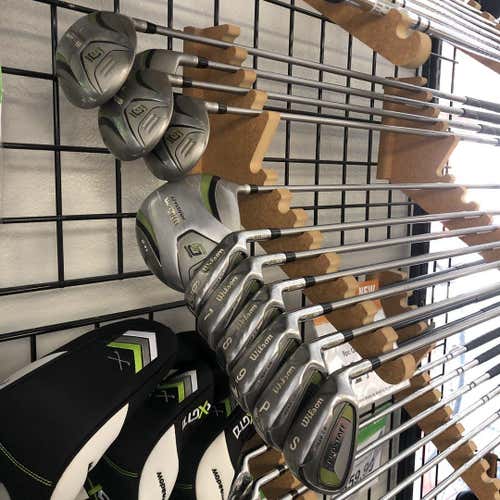 Used Wilson Prostaff Deep Cg 11 Piece Graphite Ladies Golf Womens Package Sets