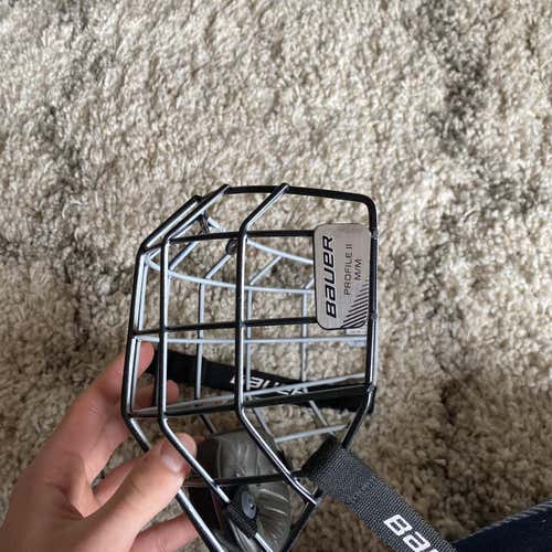 Black New Medium Bauer Helmet