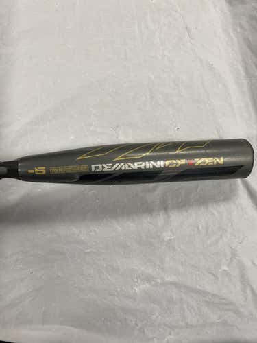 Used Demarini Cb5-19 Cf Zen 30" -5 Drop Baseball & Softball Usssa 2 5 8 Barrel Bats