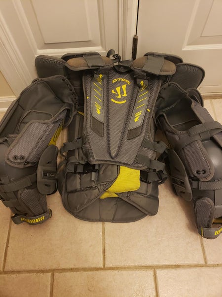 Used Senior Large Warrior Ritual G4 Pro Goalie Chest Protector