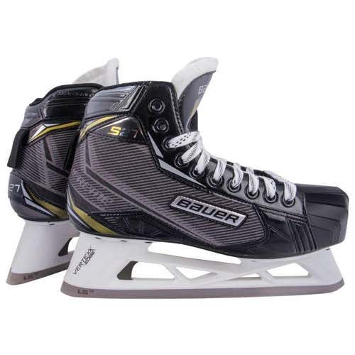 New Junior Bauer Supreme S27 Hockey Goalie Skates Regular Width Size 5