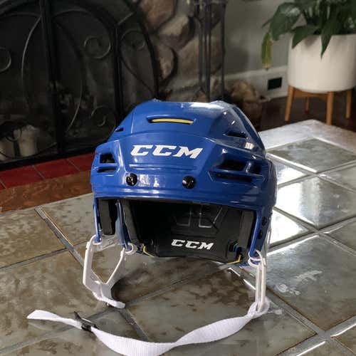 Blue Used Medium CCM Tacks 310 Helmet