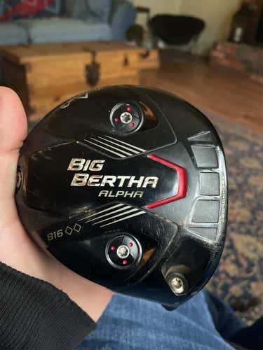 Men's Driver Big Bertha Alpha 816 Double Diamond Club Head