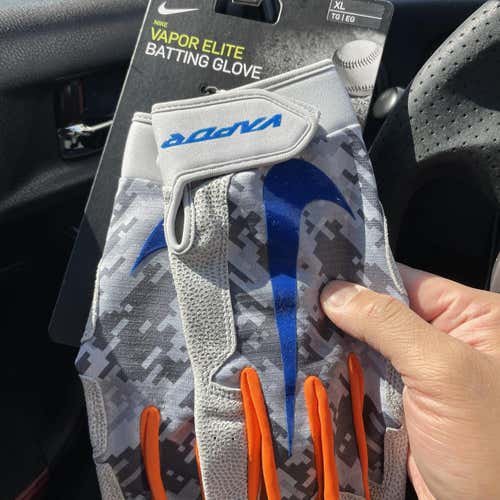 New XL Nike Vapor Elite Batting Gloves