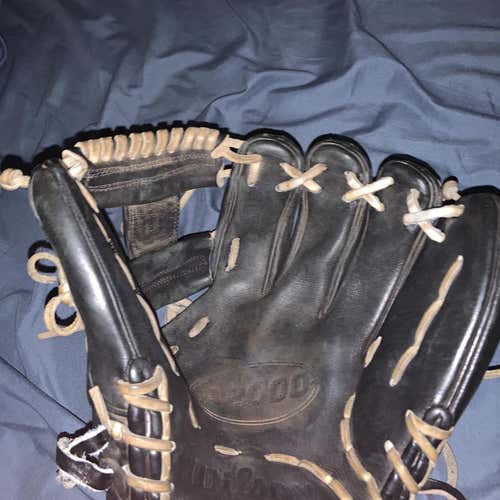 Black Used Infield A2000 11.5" Baseball Glove