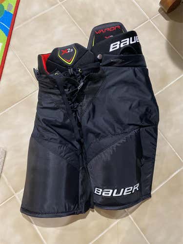 Black Senior Small Bauer Vapor X2.9 Hockey Pants
