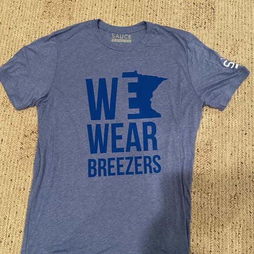 Sauce Hockey MN “We Wear Breezers” Shirt Adult L
