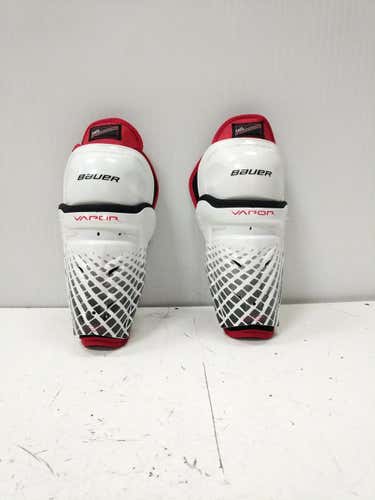Used Bauer Vapor 7 1 2" Ice Hockey Shin Guards
