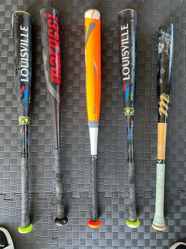 Used Kid Pitch (9YO-13YO) USSSA Certified 2016 Easton Composite Mako Bat (-10) 20 oz 30"