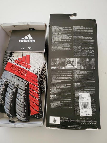 New Large Adidas Goalie Gloves