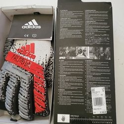 New Large Adidas Goalie Gloves