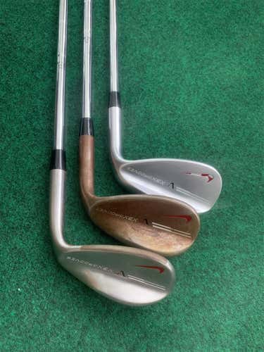 Used Right Handed VR X3X 52•56•60 Degree Wedge Flex Steel Shaft Wedge