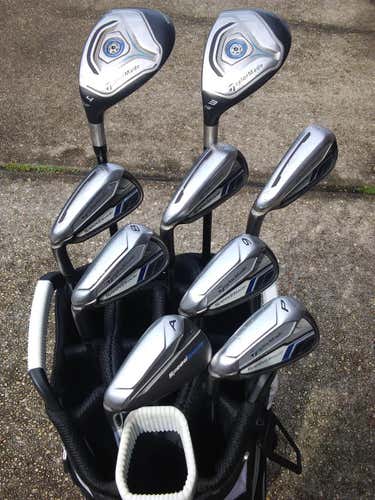 Used Men's TM LH Speedblade Combo Iron Set 3-AW Regular Flex Graphite/Steel Shaft