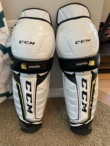 Senior Used CCM Super Tacks Shin Pads