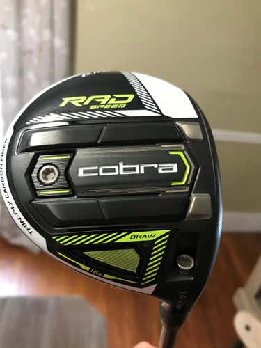 Used Men's Right Handed Cobra Rad Fairway Wood Stiff Flex 3 Wood