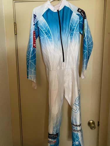Unisex Used XL Spyder Ski Suit FIS Legal