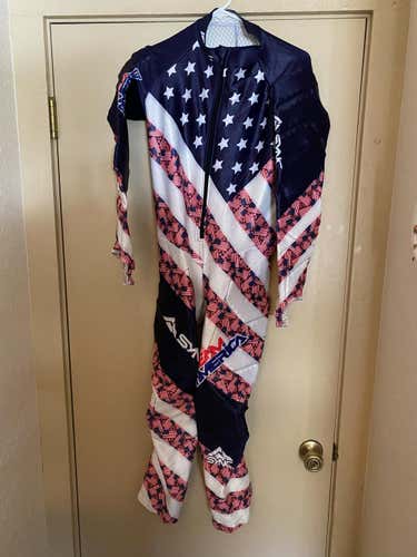 Men's New Large 2019 SYNC Ski Suit FIS Legal