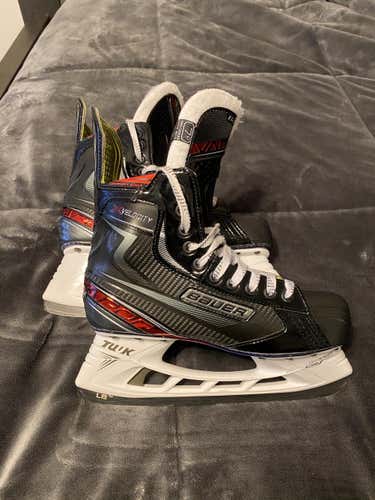 Bauer Vapor X Velocity Senior Adult Ice Hockey Skates - size 7D