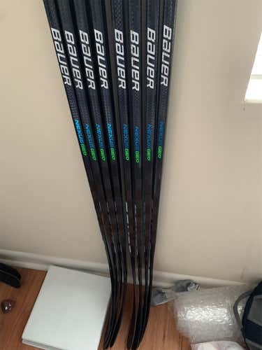 Senior Left Hand Nexus Geo Mid Pattern Pro Stock Hockey Stick