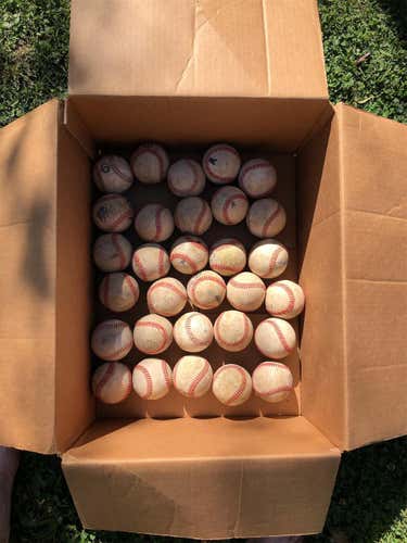 Used Rawlings  Baseballs