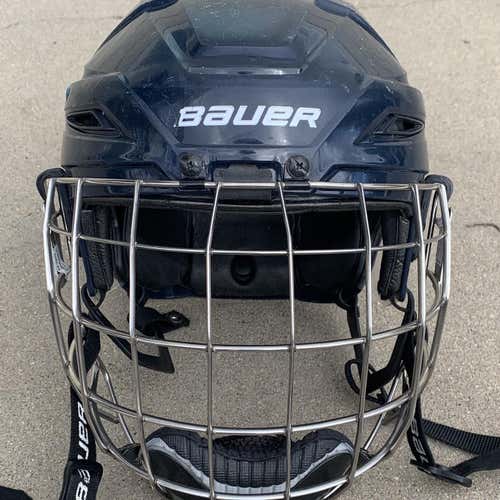 Blue Used Medium Bauer IMS 11.0  Helmet