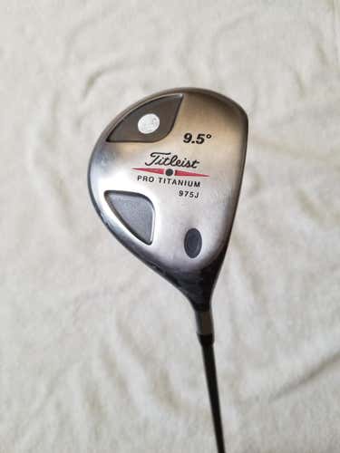 Used Men's Titleist Right Handed 975J Driver Stiff Flex 9.5 Loft