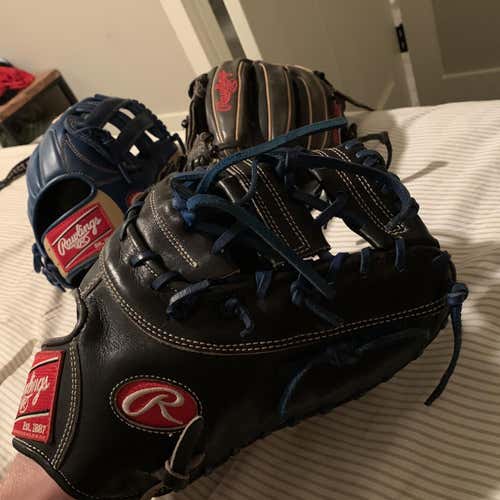 Blue High School/College First Base Pro Preferred 12.75" Baseball Glove